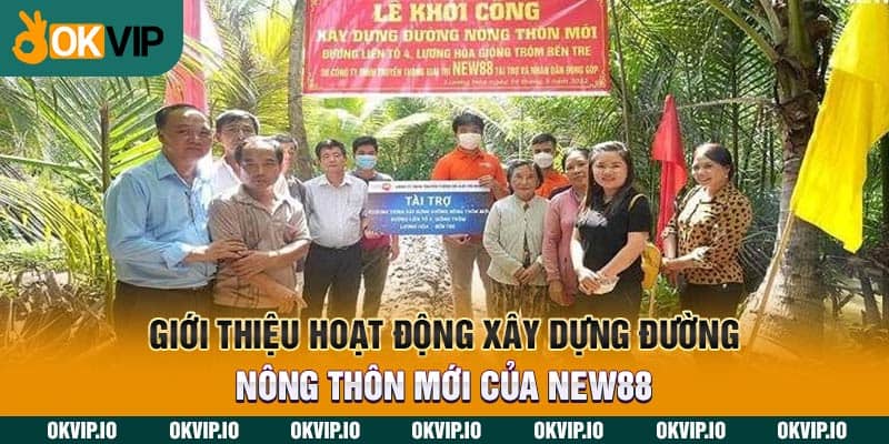 Giới thiệu hoạt động xây dựng đường nông thôn mới của New88